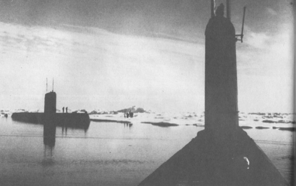 U.S. Submarines at North Pole in August 1962 