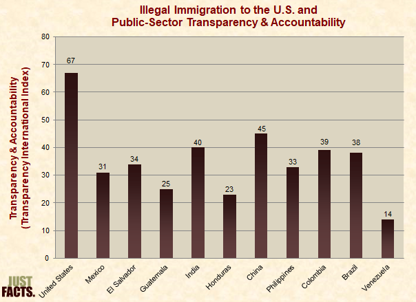 Illegal Immigration to the U.S. and Public-Sector Transparency & Accountability 