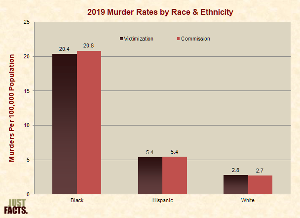 Murder Rates by Race & Ethnicity 